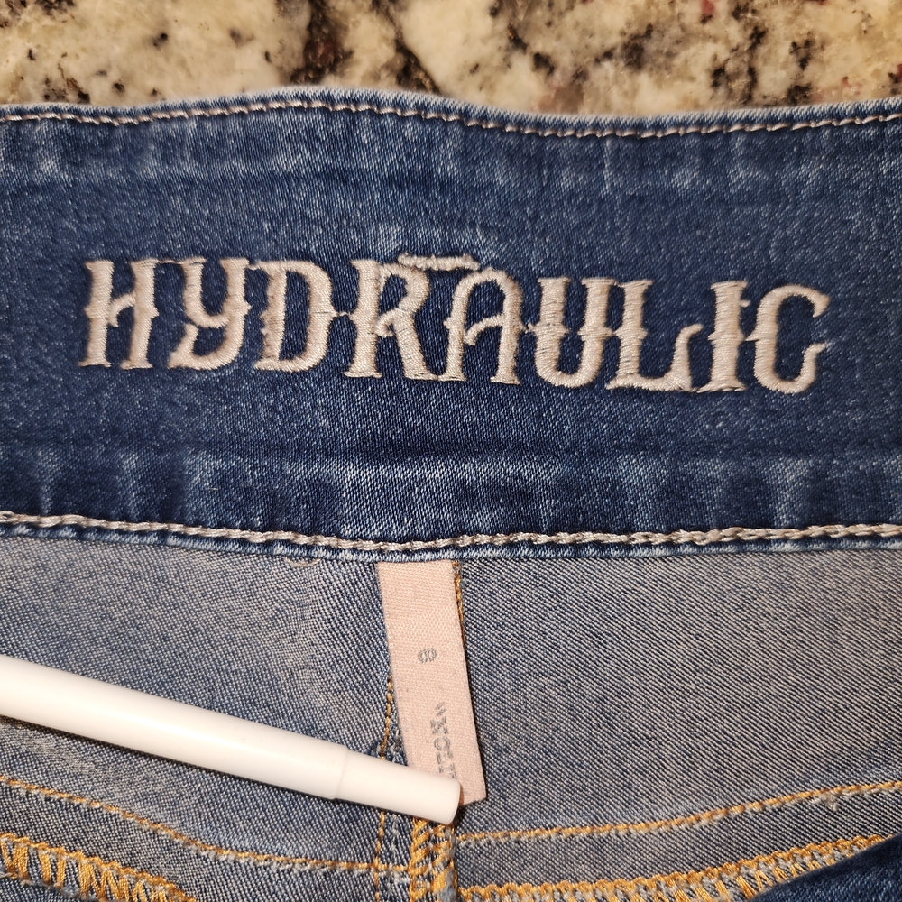 Hydraulic Womens Jeans Size 8 Blue Capri Curvy "Nolita" - Picture 6 of 7